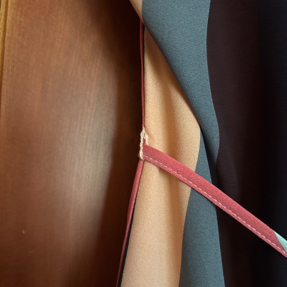 Lulu’s striped swing dress with belt - Picture 4 of 6